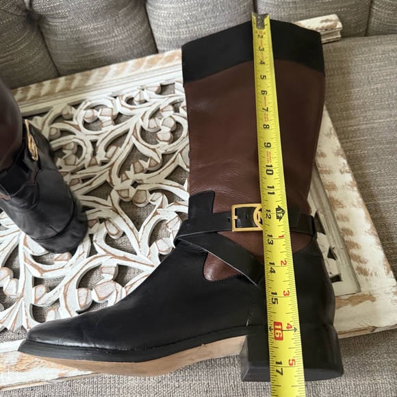 Michael Kors Tall Leather Roding Boots Women’s 9 - Picture 9 of 9